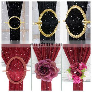 romantic room decorative string curtain with sequins