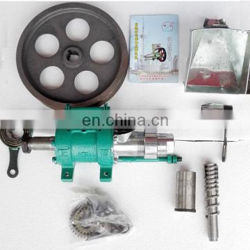 Pop Corn Puffed Ice Cream Machine / Hollow Tube Corn Puff Snack Extruder