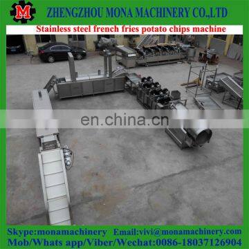 Industrial Semi Automatic Fried Potato Crisps Line Fried Potato Chips Potato Strips Production Line photo-3