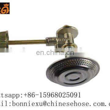JG 65mm Small Cast Iron Gas Burner With Brass Long Handle,Africa Gas Burner for 6kg Gas Cylinder,Outdoor Picnic Gas Burners