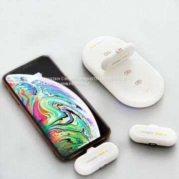 FINGER POW Mini Magnetic Power Bank Wireless Phone Charger Finger Charger Portable and Easy Carry