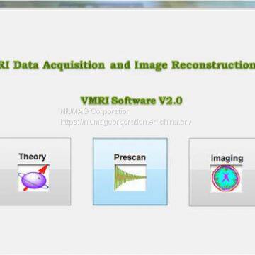 EduVMR Virtual Educational MRI System Training NMR Software