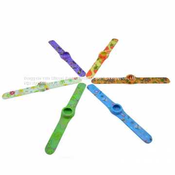 Silicone Papa Bracelet and Pvc Energy Wrist Strap for Children's Gifts photo-2