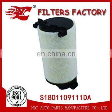 Wholesale factory genuine car air filter filter element for Chery X1/1.5L S18D1109111DA