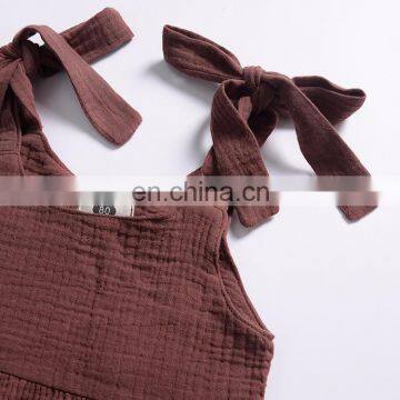 Ins 2019 SUMMER Girls Romper Newborn Baby Girl Romper Jumpsuit Baby Boy 3colors Free Ship photo-6