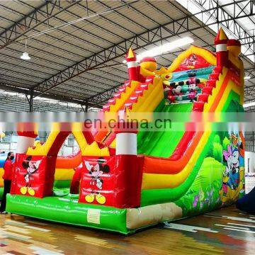 Outdoor Playground Mouse Theme Inflatable Bounce House Slide Combo For Children Amusement Park photo-4
