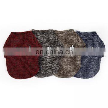 Pet Dog Clothes Knitwear Dog Sweater Soft Thickening Warm Pup Dogs Shirt Winter Puppy Sweater for Dogs