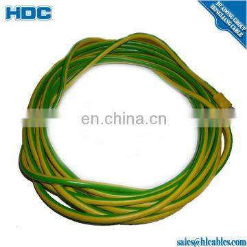 Round Copper PVC Insulation Twin Cables With Earth 1.5mm2 2.5mm2 THHN Cable