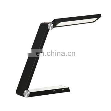 MESUN Треугольный дизайнерский диммируемый светодиодный настольный светильник с беспроводной зарядкой для дропшиппинга photo-7