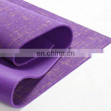 Colorful Eco Jute Hemp 5-8mm Thickness Yoga Mat