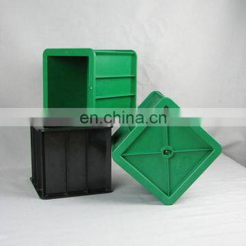 Plastic concrete test cube mould