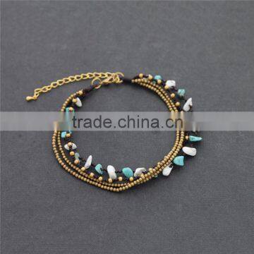 Vintage natural stone jewelry gravel custom XE09-0274