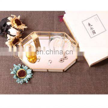 Houseables Mirrored Tray, Jewelry Perfume Makeup Mirror Tray