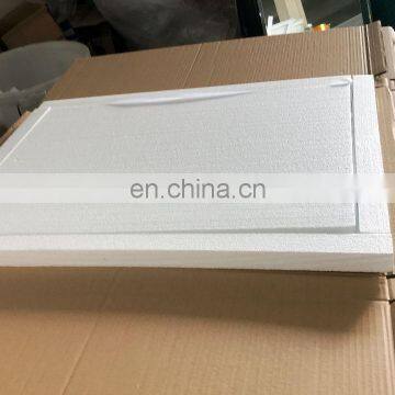 Wall Mounted Fancy Patterns Printing Decorative Silver Bathroom Mirror photo-6