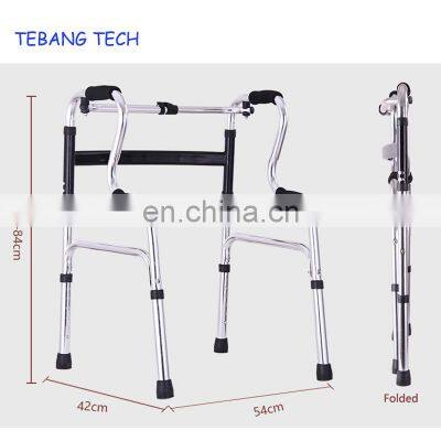 Aluminum Folding elderly Walker mobility adult walker