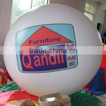 Advertising large helium balloons,inflatable helium balloon,white balloon