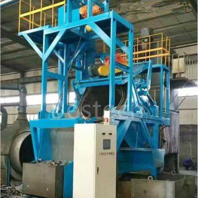 Tilting barrel shot blasting machine China Factory