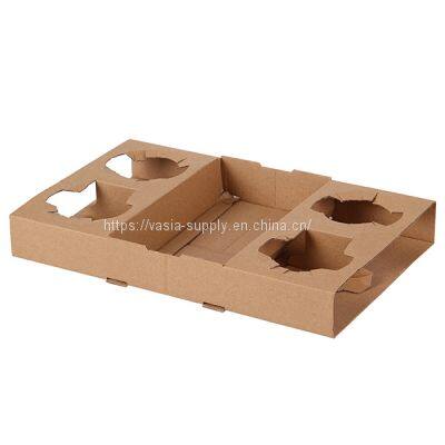 4 CUP DRINK TRAY- 4 CUP DRINK Cardboard TRAY-4 CUP DRINK Cardboard Holder