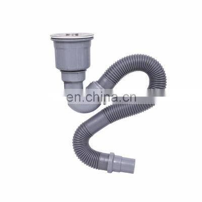 Shower Fittings Siphon Sink Bathroom Drain Stopper Plug Pop Up Brass Single-head Basin Drainer