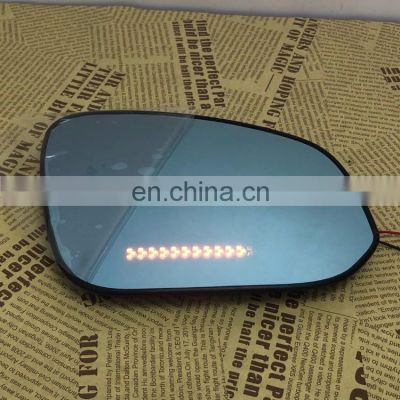 Panoramic rear view blue mirror glass Led turn signal Heating blind spot monitor for Mercedes-Benz G class 2017,2pcs