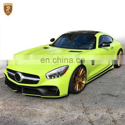 Hot sale WD style body kit for Bens AMG GTS in FRP