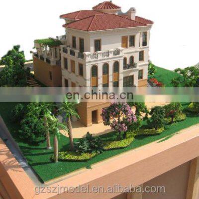 European Style 1:75 Miniature Scale Model House , Model Maker Supply photo-5