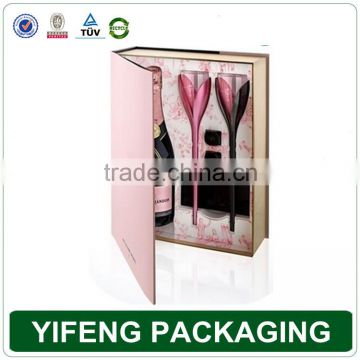 Luxury Custom Print Wine Box Packaging Cardboard Wine Gift Box