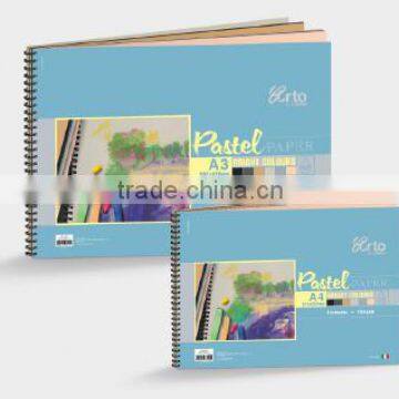 Books - Wire-O Pastel Bright Colour Paper Book (Mix 6 Bright Colours) (CAMPAP)