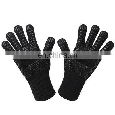 Aramid Barbecue Oven Mitts, 932f Extreme Heat Resistant BBQ Grill Gloves Kitchen Cooking Gloves For Baking