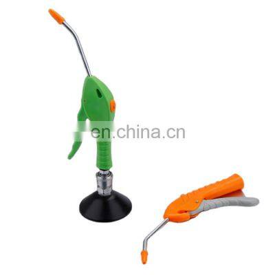 Green color Plastic material short Nozzle Pneumatic Air Gun Tools