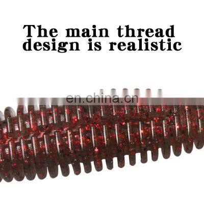 New Design Fishing Bait Smart Simulation Lure Soft Swim Bait Maggot Soft Artificial Bait
