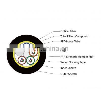 ADSS power cable manufacturer sells 24 core outdoor self-supporting all-medium single-mode optical fiber cable