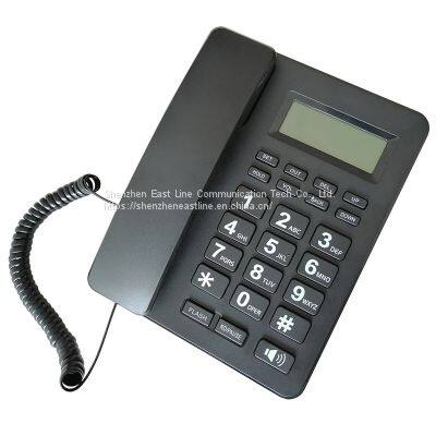 Landline Phone Desktop Office Telephone with Caller ID