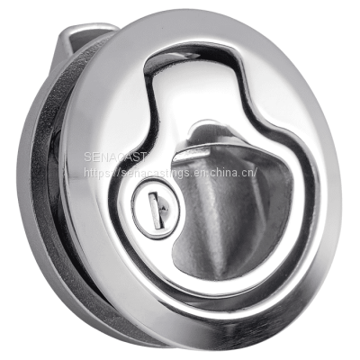 Stainless Steel 316 Marine Pull Latch Deck Hatch marine mirror polished hardware