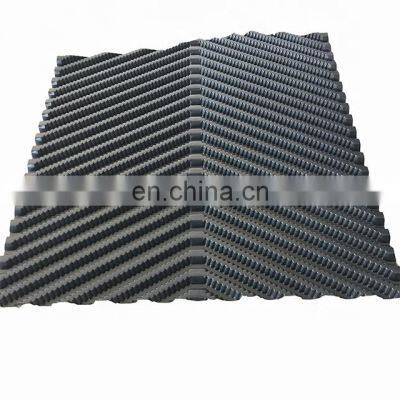 Popular Sale Oblique Black Pvc PP cooling Tower fill  oblique cooling tower fill