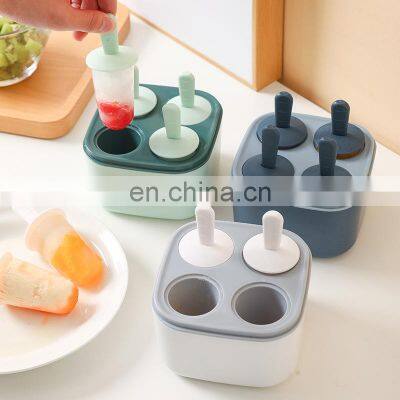 Hot Selling Favourable Price Square Circle Cool Vertical Stick 4 Cavity Ice Cube Tray