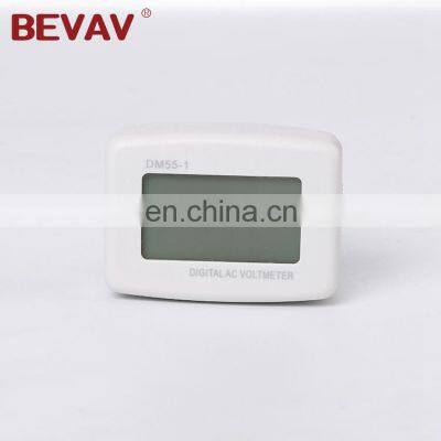 DM55-1 220V AC LCD Digital Voltmeter Plug Header AC110-300V Electronic photo-2