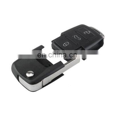 4 Button Flip Folding Car Key Shell Fob Case For VW Beetle Volkswagen Golf GTI, Jetta Passat CC photo-4