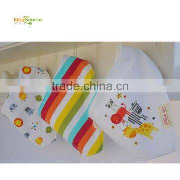 Top Grade 100% Cotton 3pcs Set/lovely Bandana Bibs/new Baby Bibs photo-5