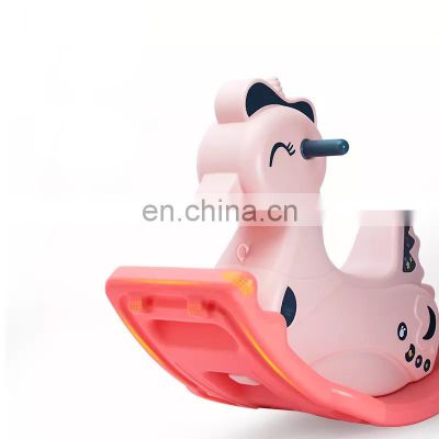 kids garden toys plastic rocking horse animal rocking horse