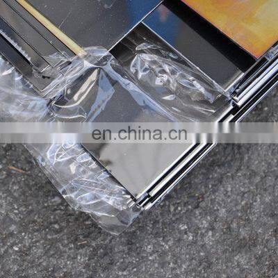 Low Price brushed stainless steel sheet mirror polishing stainless steel sheet