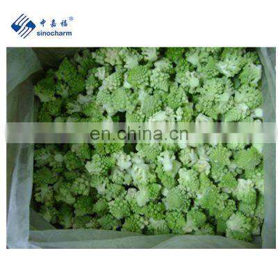 Sinocharm New Frozen vegetable  IQF Romanesco  Frozen Chinese Artichoke Romanesco