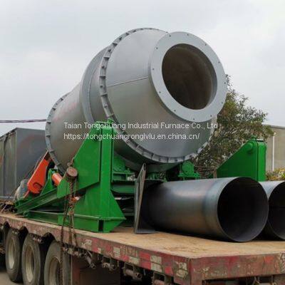 Rotary Furnace, Rotary Furnace for Waste Aluminum Treatment, 6T Dump Rotary Furnace photo-2