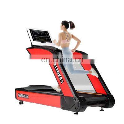 Multi-function LED Screen and LCD Screen Commercial Gym Treadmills For Sale