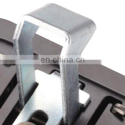 MS858D Hot Sale 304 Stainless Steel or Iron Powder Coated Toolbox Panel Paddle Cabinet Door Locks photo-4