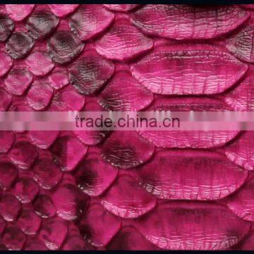 Short Style Color Rare Python Skin Leather Wallet Smart Multifunction Card Holder Two Folder Purse for Women photo-6