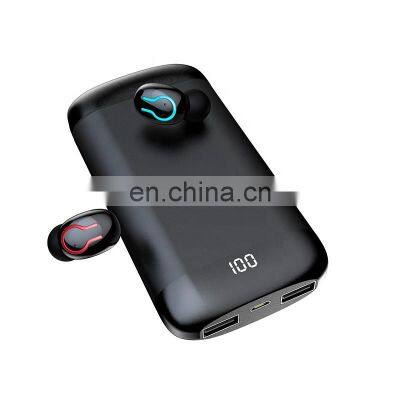 Q66 TWS V5.0 HD Stereo Wireless Headphones Earphones Sports Waterproof in Ear Earbuds Power Bank 6000mAh photo-5