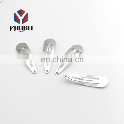 Fashion High Quality Metal Rectangle Hair Snap Clip photo-5