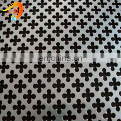 Plum hole 1 mm thickness galvanized perforated mesh plate