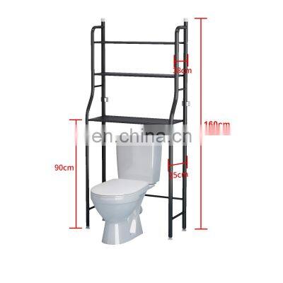 Hot Selling Laundry Shelf Over Toilet Washing Machine Storage Rack Above Washer Dryer Standing Bathroom Organizer Storage Rack photo-2